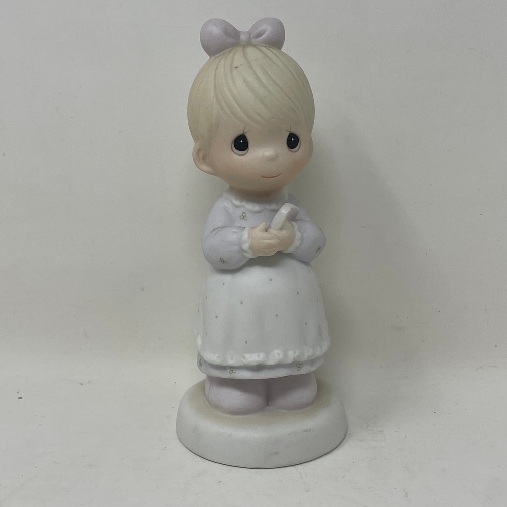 Precious Moments The Good Lord Always Delivers 1989 Figurine Bow‎ Arrow Mark